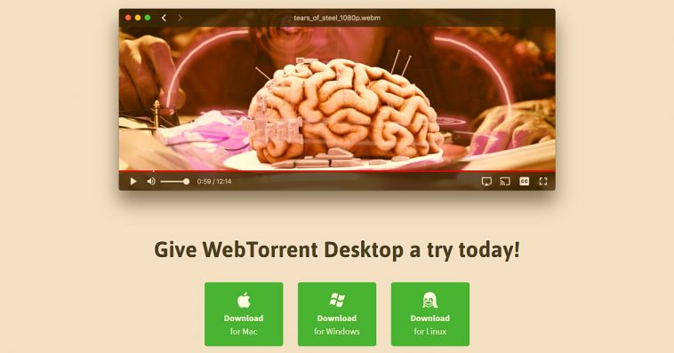WebTorrent Desktop es un interesante Cliente Torrent y Streaming 1